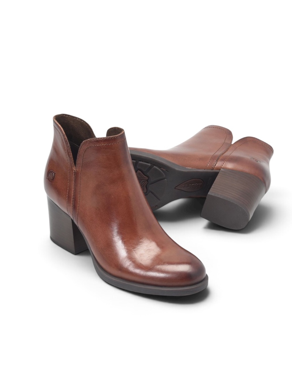 Born Olivia Brown Booties – Sz 9.5M